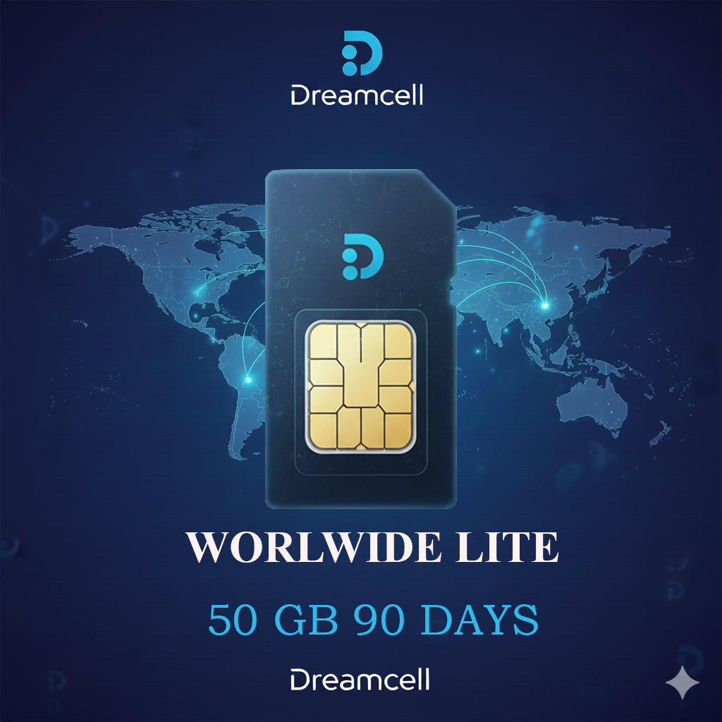 Worldwide Lite, 50 GB, 90 Days