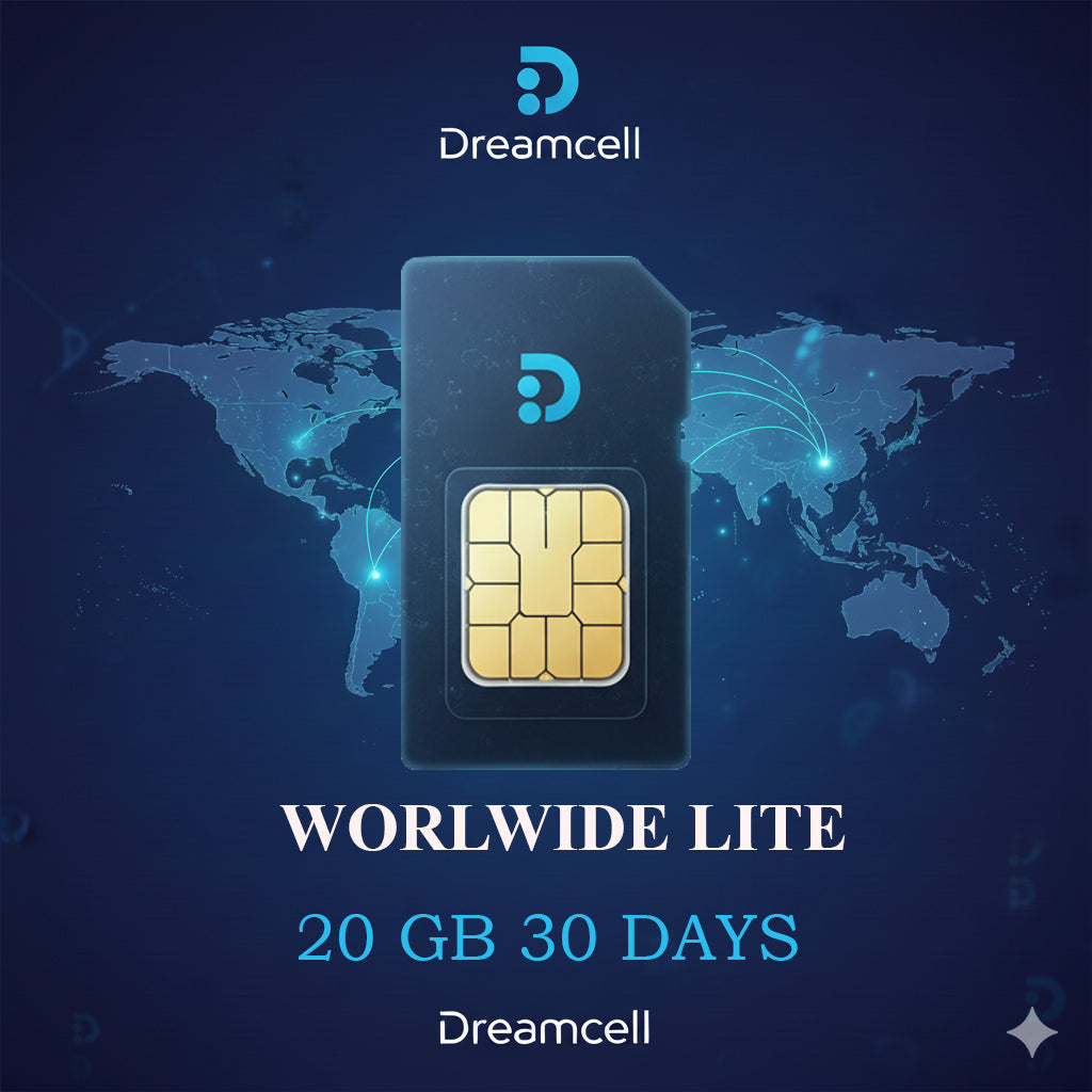 Worldwide Lite, 20 GB, 30 Days
