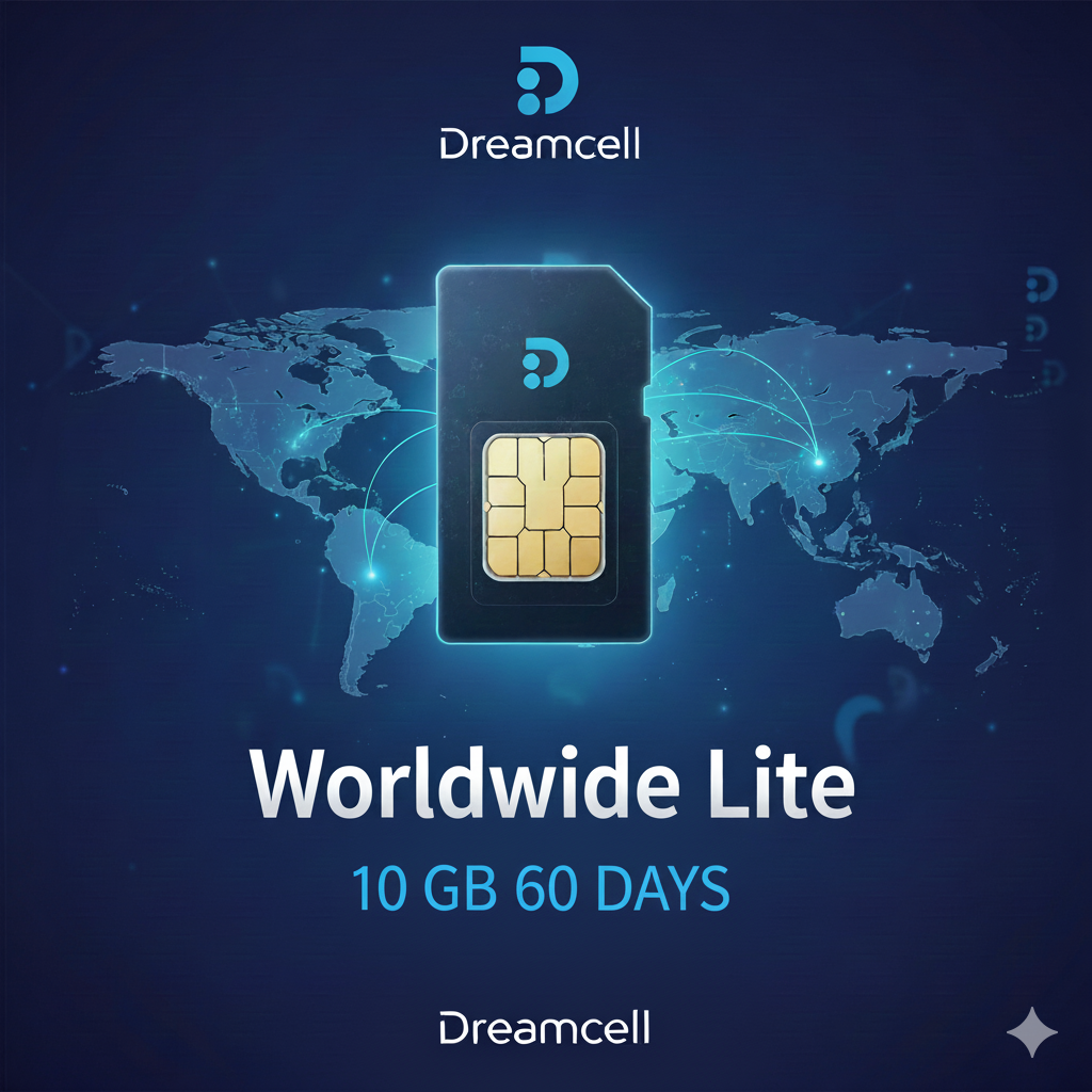 Worldwide Lite, 10 GB, 60 Days