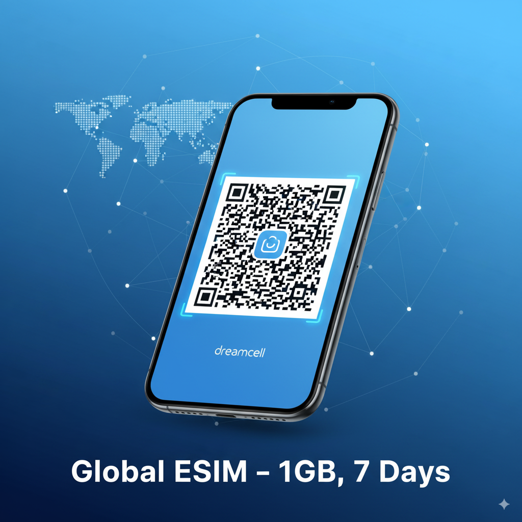 Global eSIM – 1GB, 7 Days